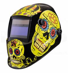 Iweld Nored Eye II automata hegesztő fejpajzs (virág-koponya)