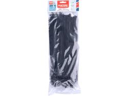 Extol Premium kábelkötegelő 7,2×300mm, fekete nylon, 100db (8856258)