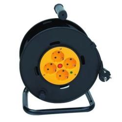 Kábeldob 25 m vezetékkel (3 × 1,5 mm) fém tartóval (8960519)