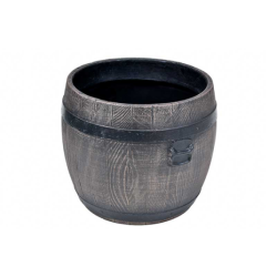 Roto Bolero XL Hordó alakú virágültető dézsa 50x47 cm (6663R)