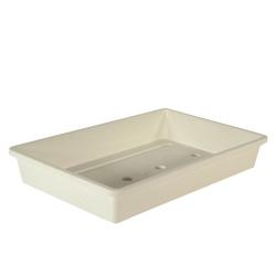 Nature csíráztató tálca tető nélkül, fehér, 6x37,5x24cm (6020236)