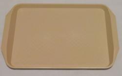 Tálca  műanyag, kicsi 28x39 cm (195-bézs)