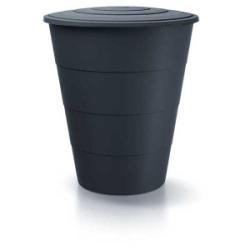 Smooth esővízgyűjtő tartály 210L, csappal, antracit (16671)