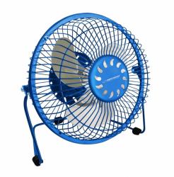 Esperanza Yugo EA149B asztali USB ventilátor, 6 col, kék