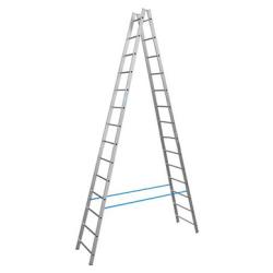 Krause Stabilo létra, két oldalon járható, létrafokos 2x14 (124951)