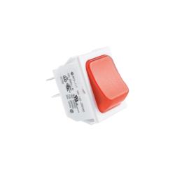 Home világítós billenőkapcsoló, 250V, 2ák, piros (STV 101)