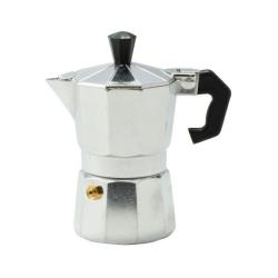 Kávéfőző 1 személyes kotyogós, alumínium (28140)