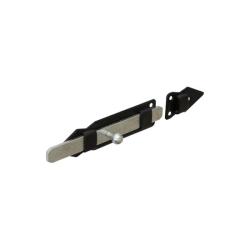 DMX tolózár + ütköző E gombos 250x41mm fekete (3262218)