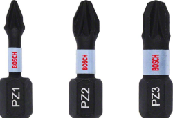 Bosch Impact Control PZ csavarbitek - 3 db (2608522471)