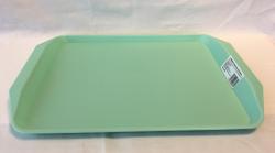Tálca műanyag közepes, zöld (196/1)