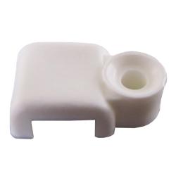 Kábelszorító bilincs telefonvezetékhez műanyag 5mm fehér (3083001)