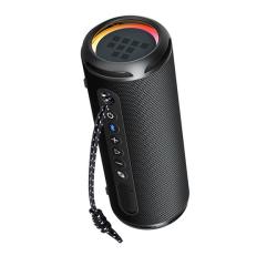 Tronsmart T7 LITE bluetooth hordozható hangszóró (v5.3, 4000mAh belső akku, 24W, IPX7 vízálló) FEKET