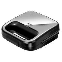 MPM szendvicssütő 800W, inox-fekete (MOP-49)
