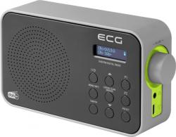 ECG FM rádió fekete (RD-110 DAB Black)