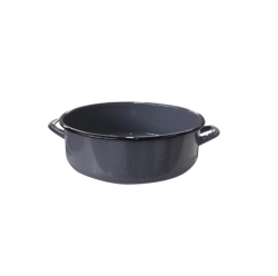 Metalac Classic zománcozott lapos lábas 36 cm, 12 L (355992)