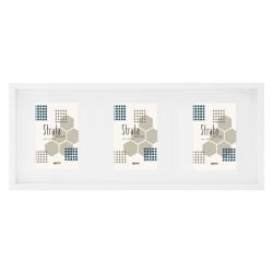 Kenro Strata Classic multi képkeret, 3db 10x15cm, fehér (KE-ST1015W-3)