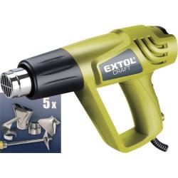 Extol Craft hőlégfúvó, 2000 W, kofferban, tartozékokkal (411023)