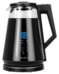 MPM Professzionális Vízforraló fekete 1,7L 1700W hőfokszabályzóval (PSC-111-B)