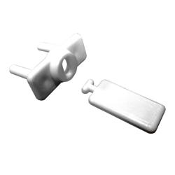 Műanyag vakdugó, fehér (3363556)