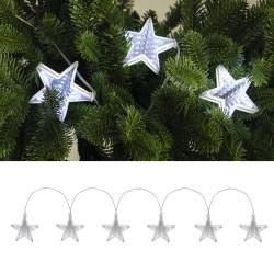 Home LED-es tükrös fényfüzér, csillag (MRLC 6/S)