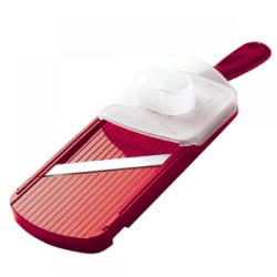 Kyocera állítható kerámia szeletelő, kézvédővel piros (CSN-202RD)