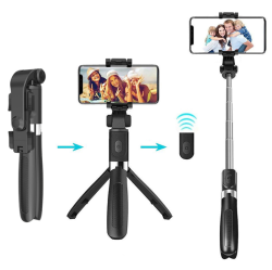 Media-Tech 2in1 selfiebot és tripod bluetooth távirányítóval (MT5542)