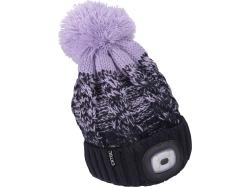 Extol Light kötött sapka kivehető LED homloklámpával, 4 x 45 lumen (43466)