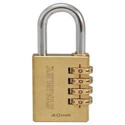 Stanley S742-053 számkombinációs rézlakat, 40mm