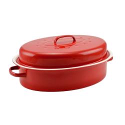 Perfect Home zománcozott kacsasütő 37x26 cm (10379)