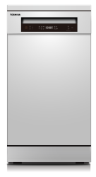 Toshiba DW-10F2EE(W) 10 terítékes mosogatógép, fehér