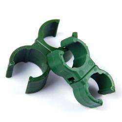 Növénytámasz rögzítő bilincs műanyag 360° fordítható 10db (11mm-hez) (3121539)