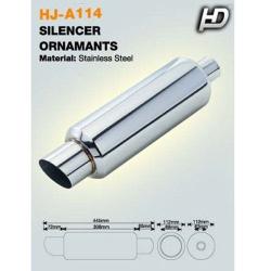 Kipufogódob, rozsdamentes acél KP-HJA114