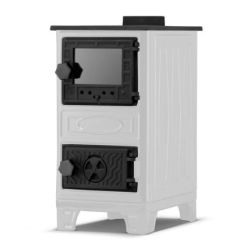 Hunor 304 Mini kandalló 9,2 kW, fehér (FAT-KAND-012)