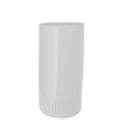 Füstcső 250 mm fehér fi 120 mm (13660)