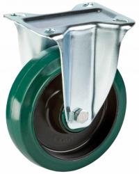 Kerék fix csapágyas elasztikus 125mm (16253)