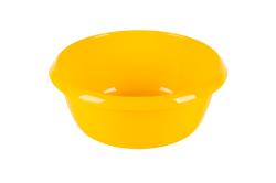Körtál műanyag 28 cm sárga (338)