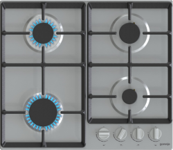 Gorenje G641EX beépíthető gázfőzőlap, 60 cm, inox (737653)