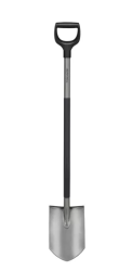 Fiskars Comfort hegyes ásó, szürke (1067511)