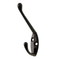 Kalaptartó fogas fém egyágú fekete (3562045)