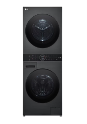 LG WT1210BBF WashTower mosógép + szárítógép, fekete