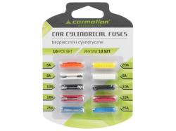 Carmotion műanyag hengeres biztosítékok, 10 db (58394)