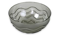 Műanyagtál hullám díszítéssel 2,5 l (356)