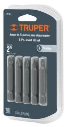 Truper PUDE-2002 bit készlet, pozidriv 2