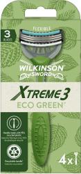 Wilkinson XTREME3 ECO Green 4 db-os eldobható borotva (UWEB22)