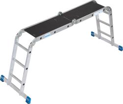 Krause Stabilo létrafokos univerzális csuklós létra, 4x3 létrafok + MultiBoard (123909)