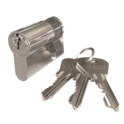 Elzett Zárbetét   XT félcilinder 43769 3 kulcs nikkel (3286653)