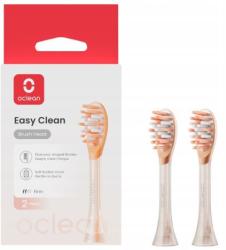 Oclean OCL556452 Easy clean fogkefe fej 2 db, narancssárga