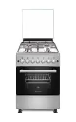 NOVACOOK F6B40 Kombinált tűzhely 57x58 inox (F6B40EF INOX)