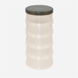 Tároló 5 tégelyes + tető műanyag (3044292)