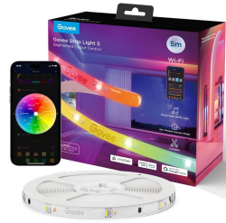 Govee GOVH612A RGBIC Wi-Fi + Bluetooth LED szalagfények védőbevonattal (5M) Hang + Wifi + Bluetooth
